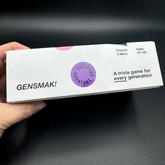 GENSMAK! Party Game - Engaging Multi-Generational Trivia Game with Comedic Hints - Picture 5 of 9